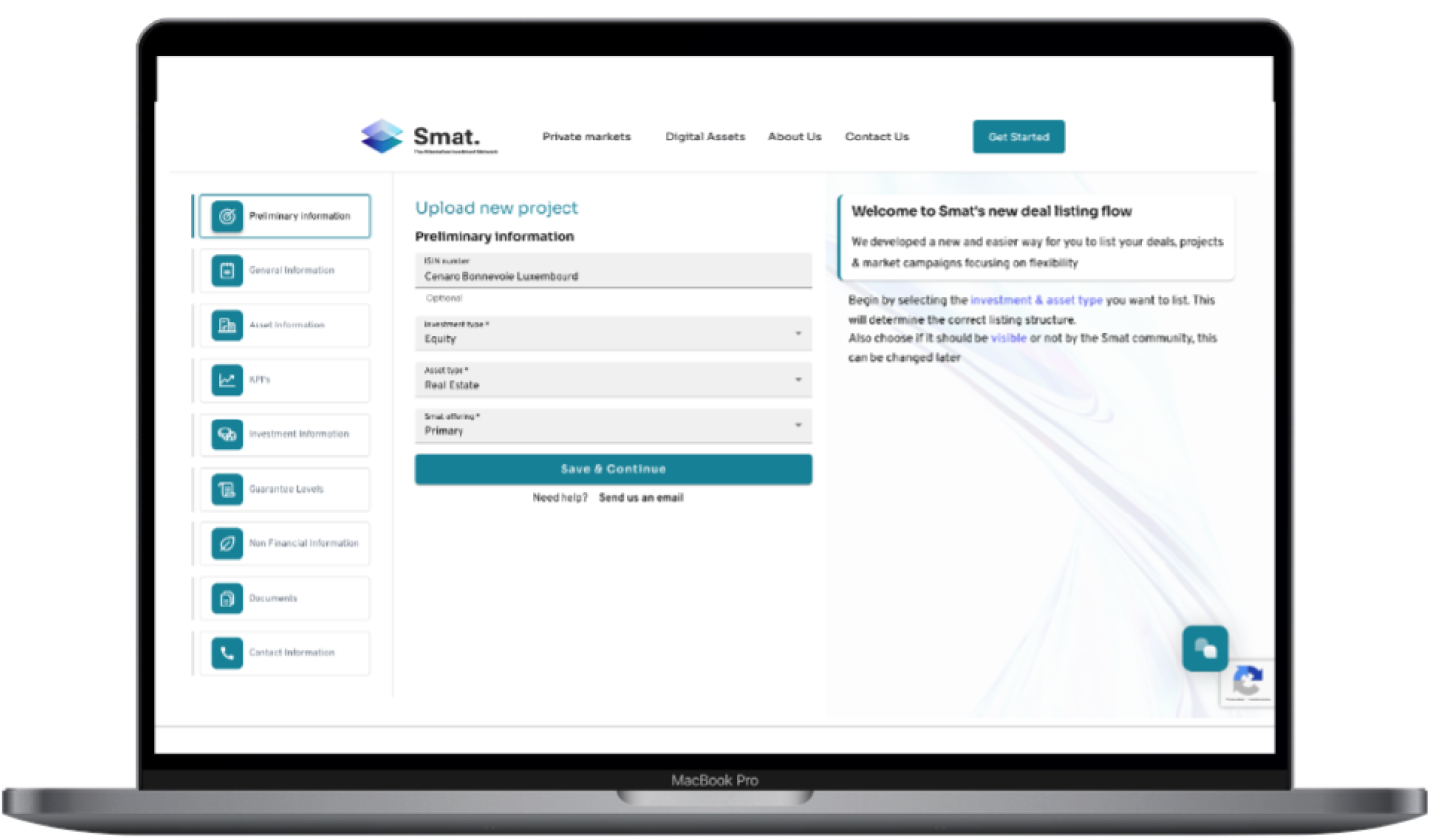Processo di listing deal